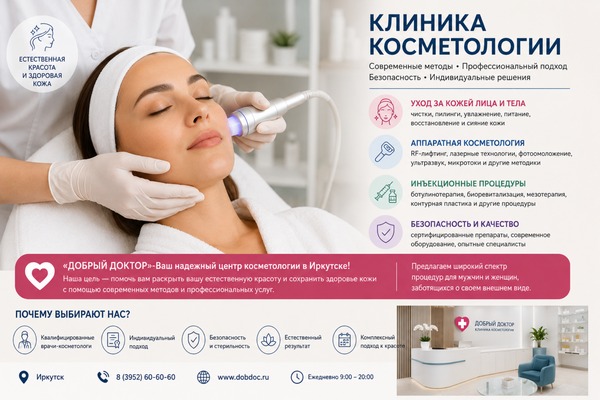 Клиника косметологии: современные подходы к уходу за кожей и сохранению естественной красоты